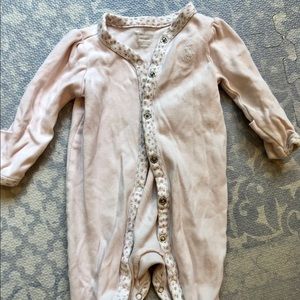 Polo Ralph Lauren 0-3 baby girl light pink onesie